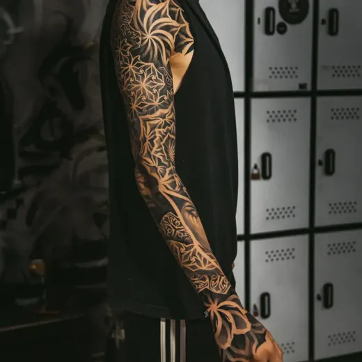 Tattoo aus dem Studio Golden Geometry