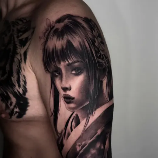 Tattoo aus dem Studio Golden Geometry